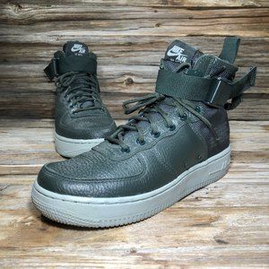 Nike SF-AF1 Outdoor Green Mid Fashion Sneakers Women US 7, UK 5.5,